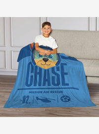 Manta Paw Patrol: Misión de Chase, 102 × 127 cm