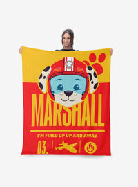 Manta Paw Patrol Marshall 152 x 203 cm