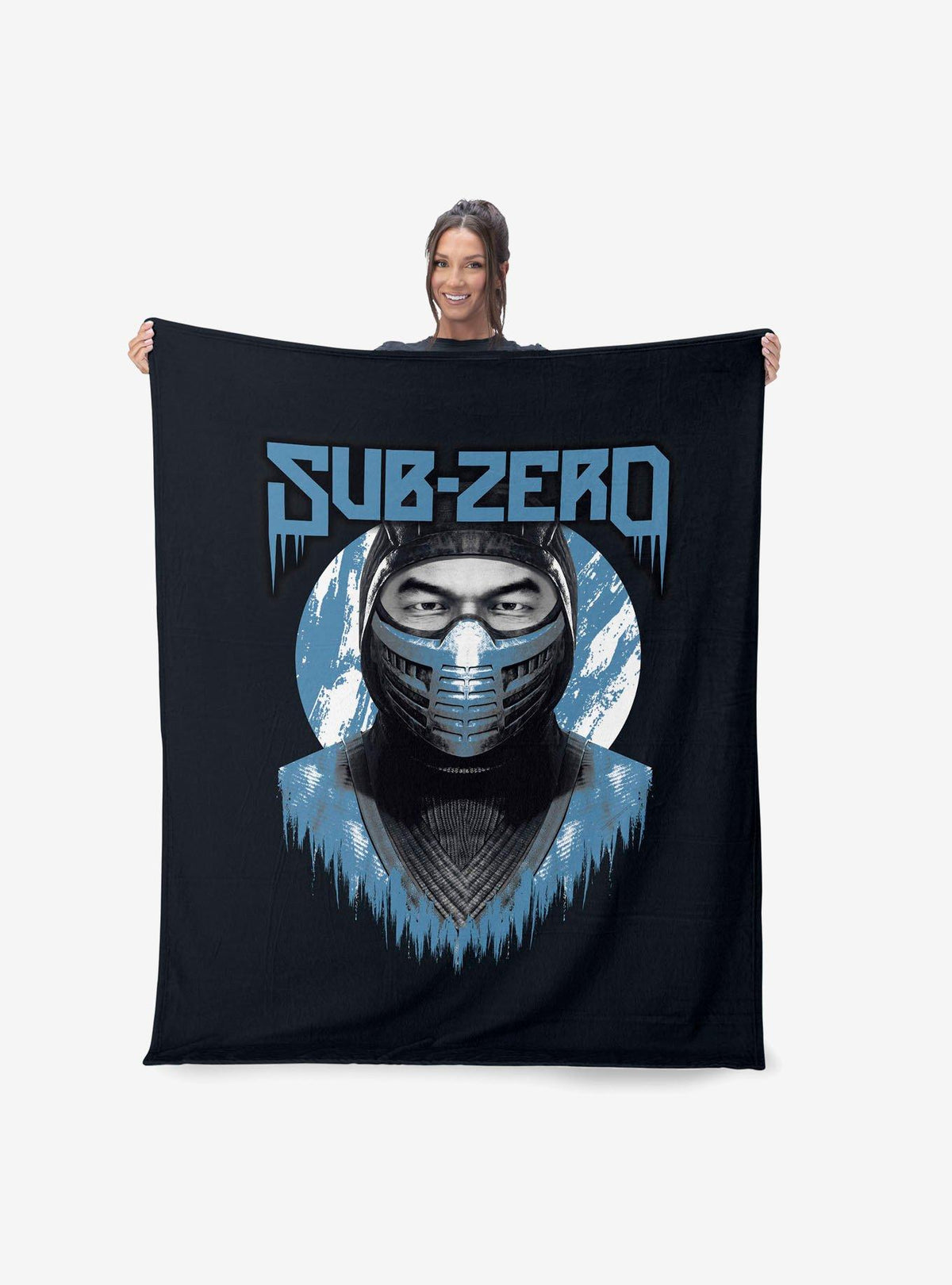 Manta de tacto sedoso Mortal Kombat: Sub-Zero