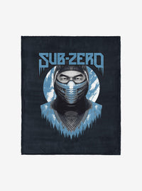 Manta de tacto sedoso Mortal Kombat: Sub-Zero