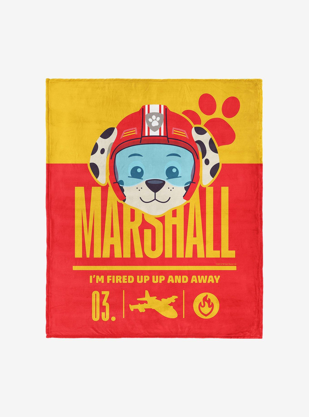 Manta Paw Patrol Marshall Fired Up