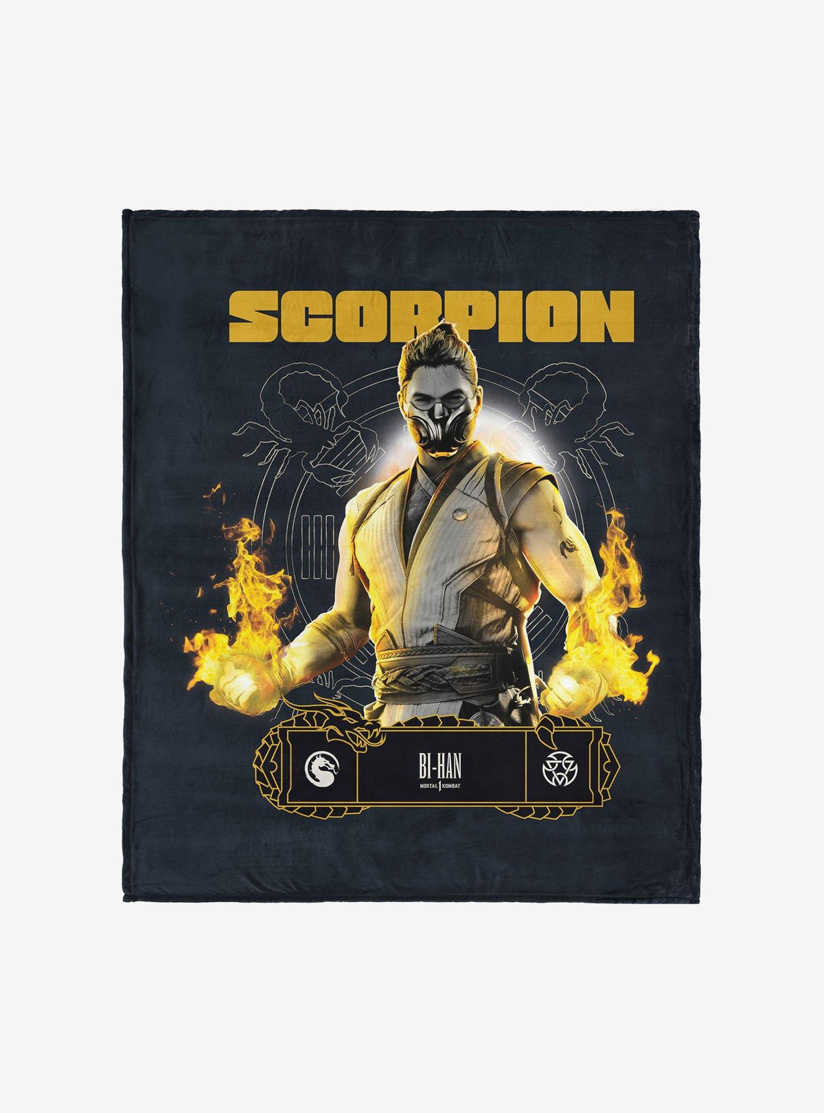 Manta Mortal Kombat Scorpion y Bi-Han