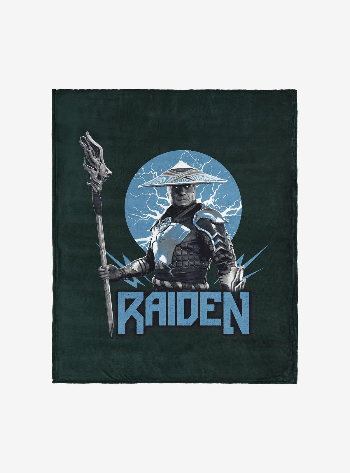 Manta Mortal Kombat Raiden de tacto sedoso