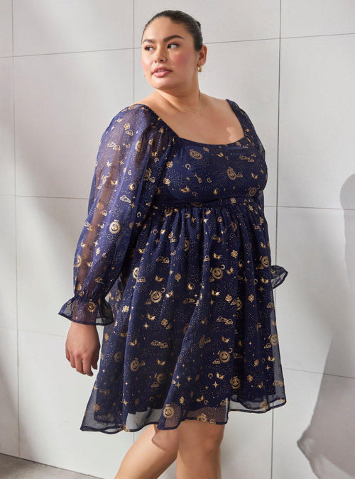 Vestido Manga Larga A Court of Thorns and Roses Plus Size