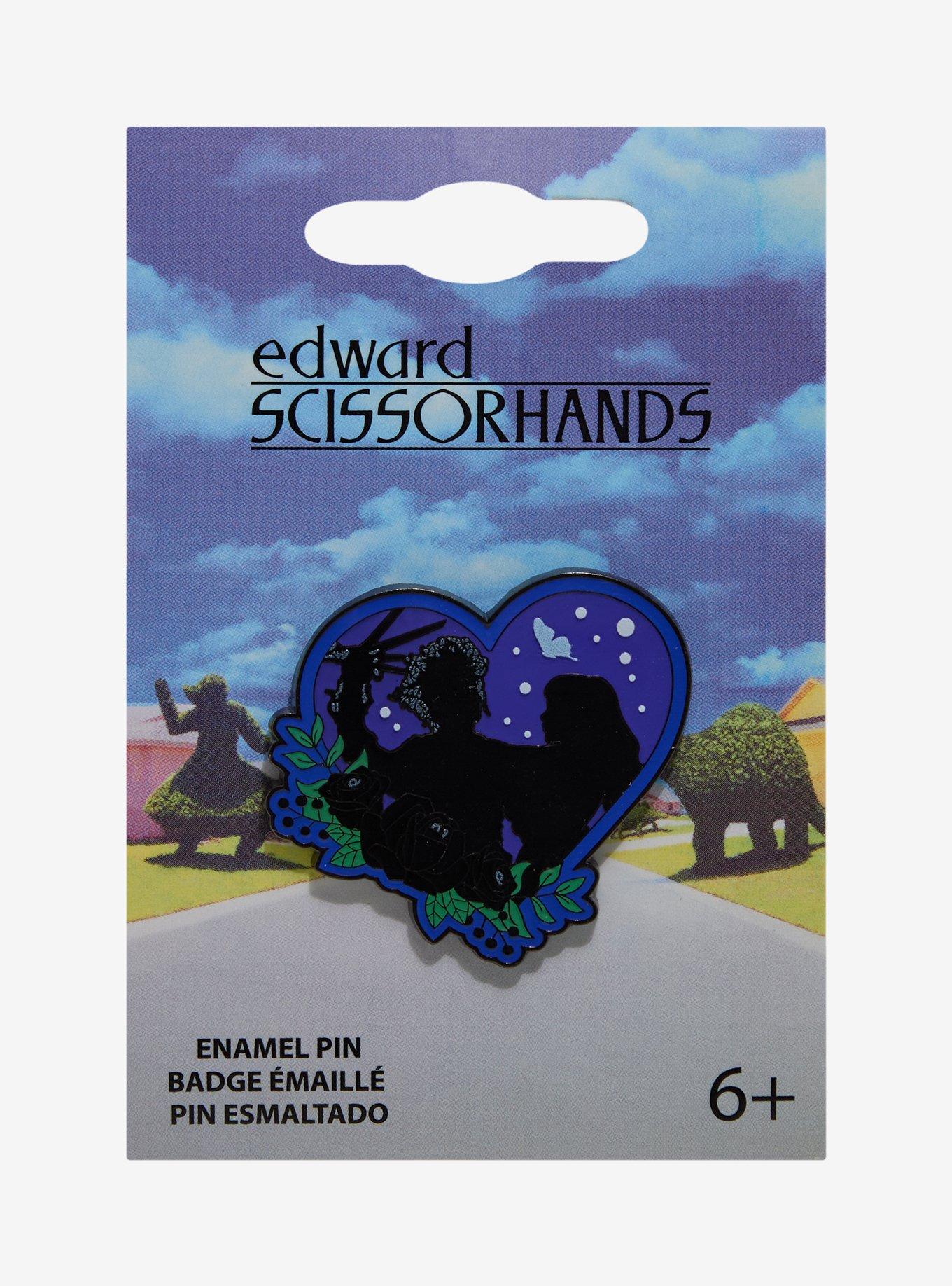 Pin esmaltado Corazón Kim y Edward de Edward Scissorhands