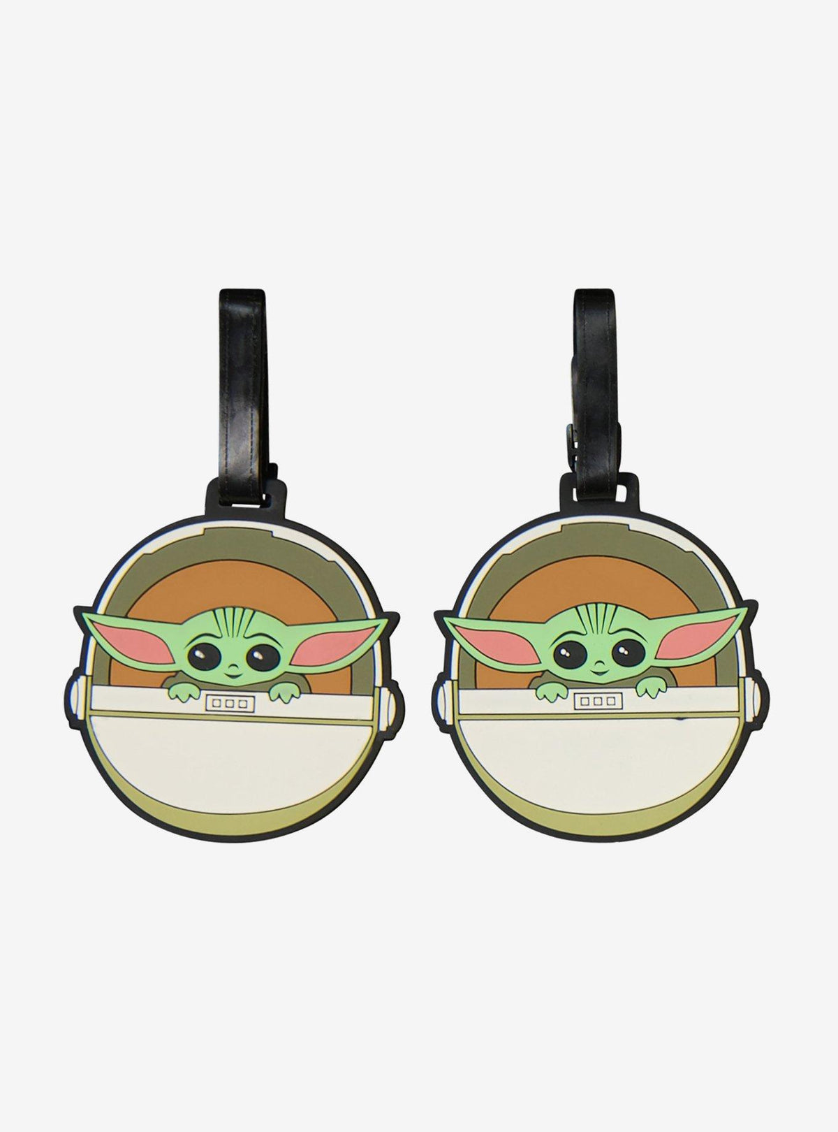 Set de 2 etiquetas de equipaje de Grogu - Star Wars