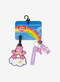 Set de identificador de equipaje y llavero Care Bears
