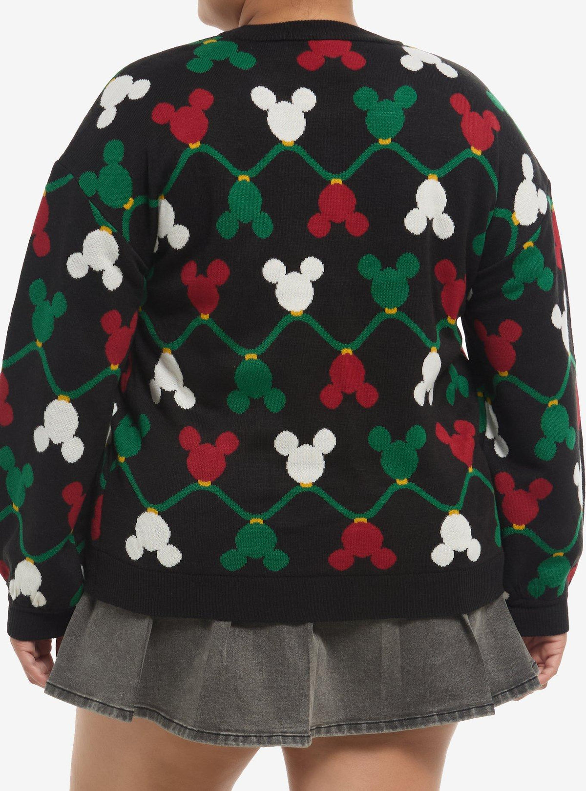 Polerón navideño Mickey Mouse para niñas, tallas grandes
