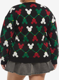 Polerón navideño Mickey Mouse para niñas, tallas grandes