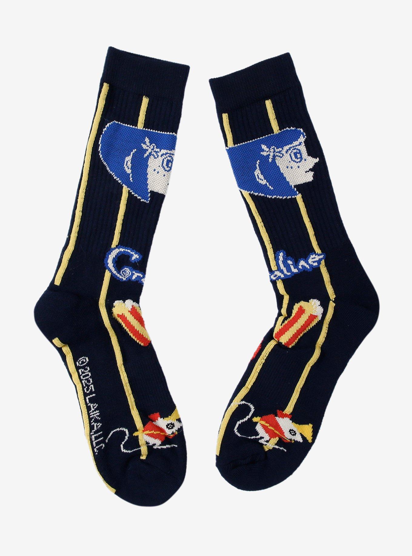 Calcetines Coraline con ratones del circo