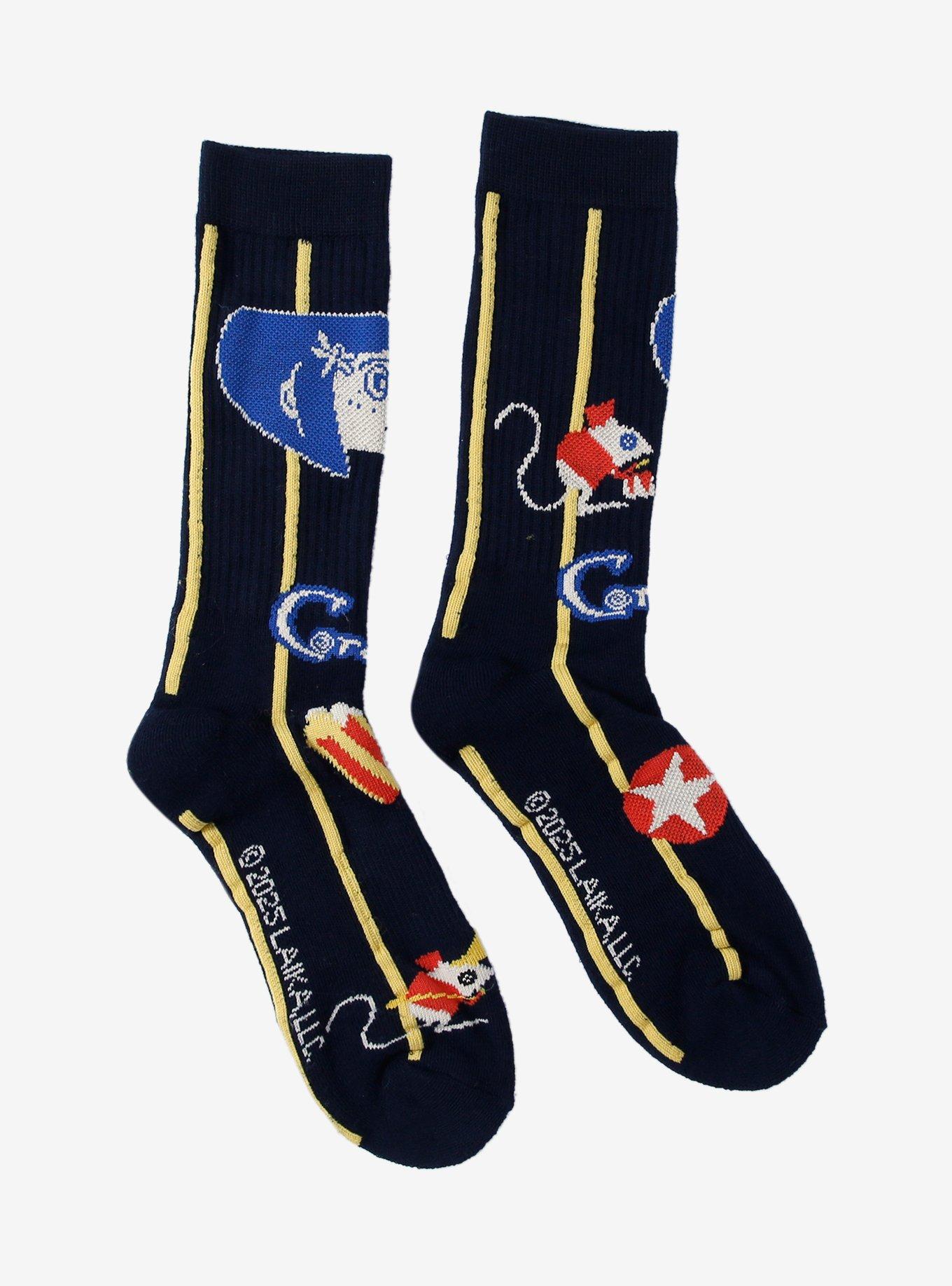 Calcetines Coraline con ratones del circo