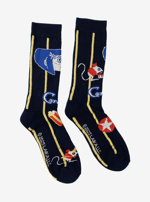 Calcetines Coraline con ratones del circo
