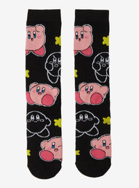 Calcetines Kirby con estampado de estrellas