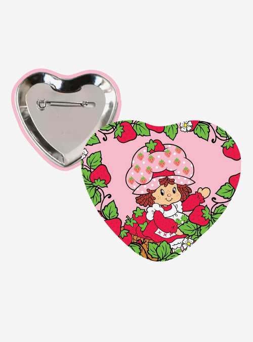 Pin de corazón retro de Strawberry Shortcake
