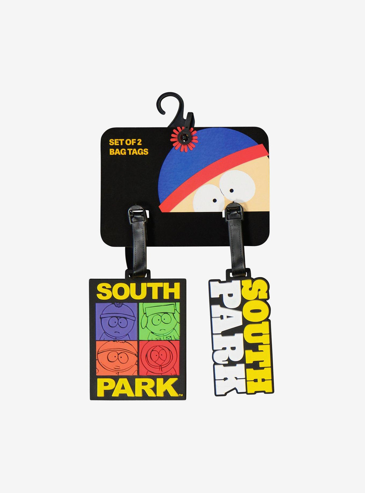Set de 2 etiquetas de equipaje South Park