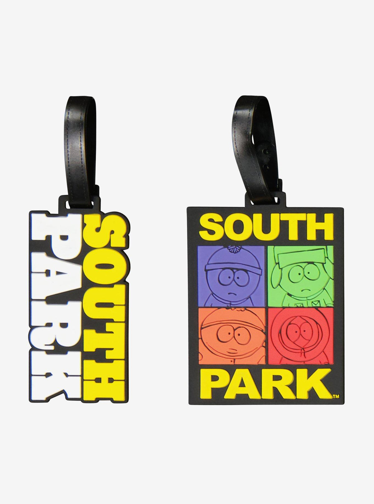 Set de 2 etiquetas de equipaje South Park
