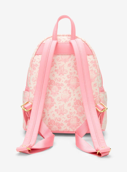 Mochila mini Disney The Aristocats Marie, estampado toile