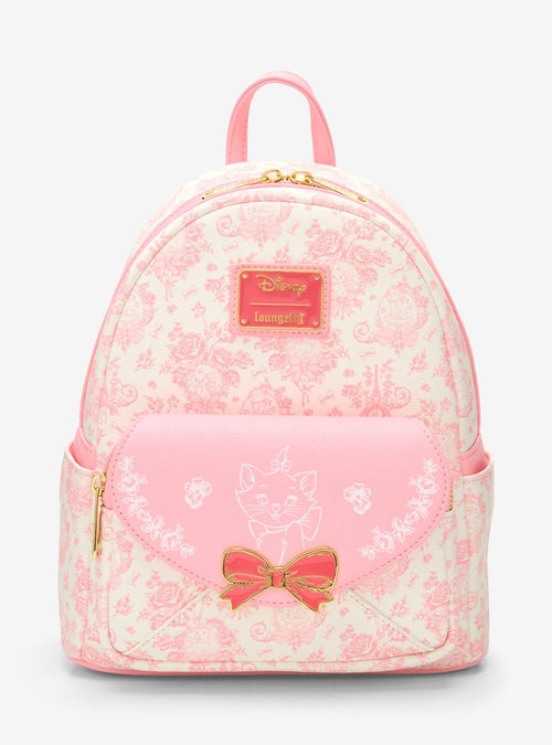 Mochila mini Disney The Aristocats Marie, estampado toile