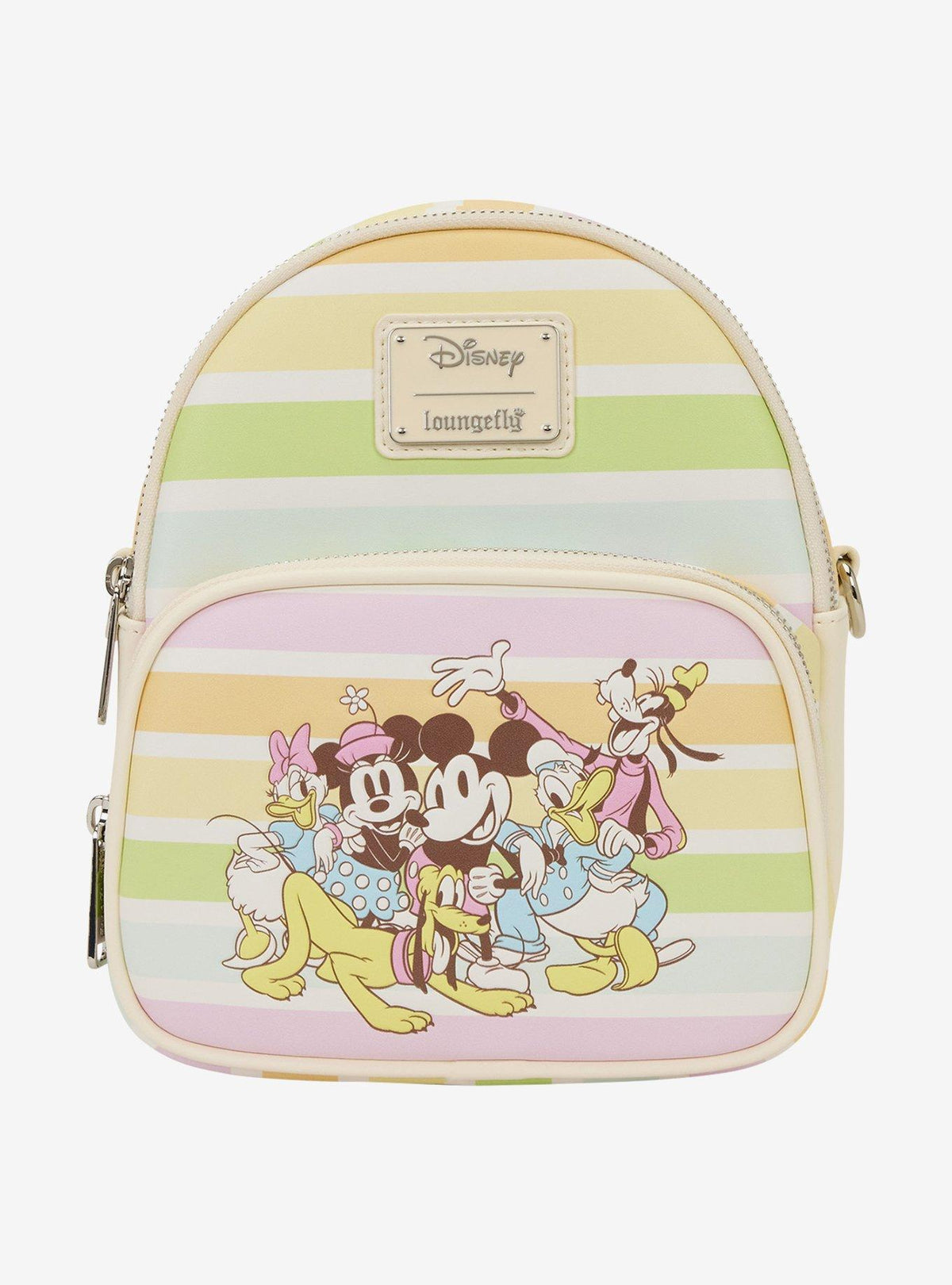 Mochila mini convertible Loungefly Disney: Mickey y sus amigos