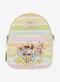 Mochila mini convertible Loungefly Disney: Mickey y sus amigos
