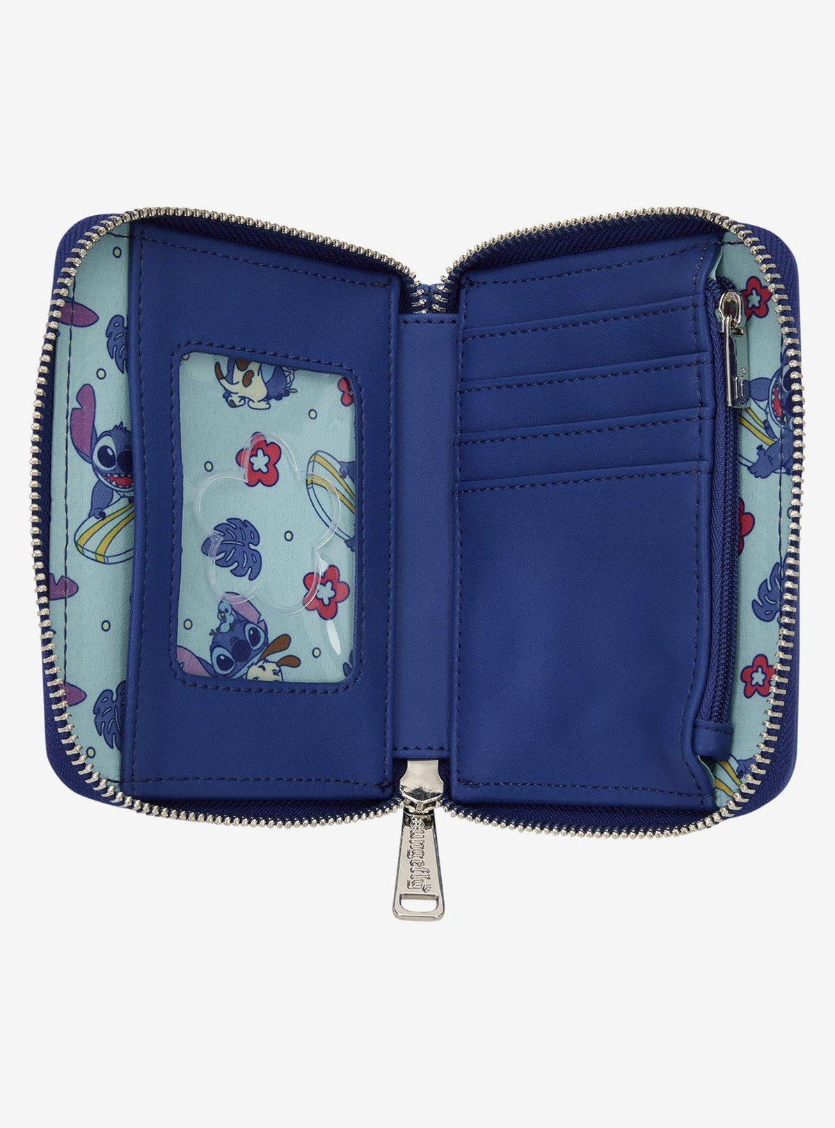 Billetera Disney Lilo & Stitch con Stitch y pajarito