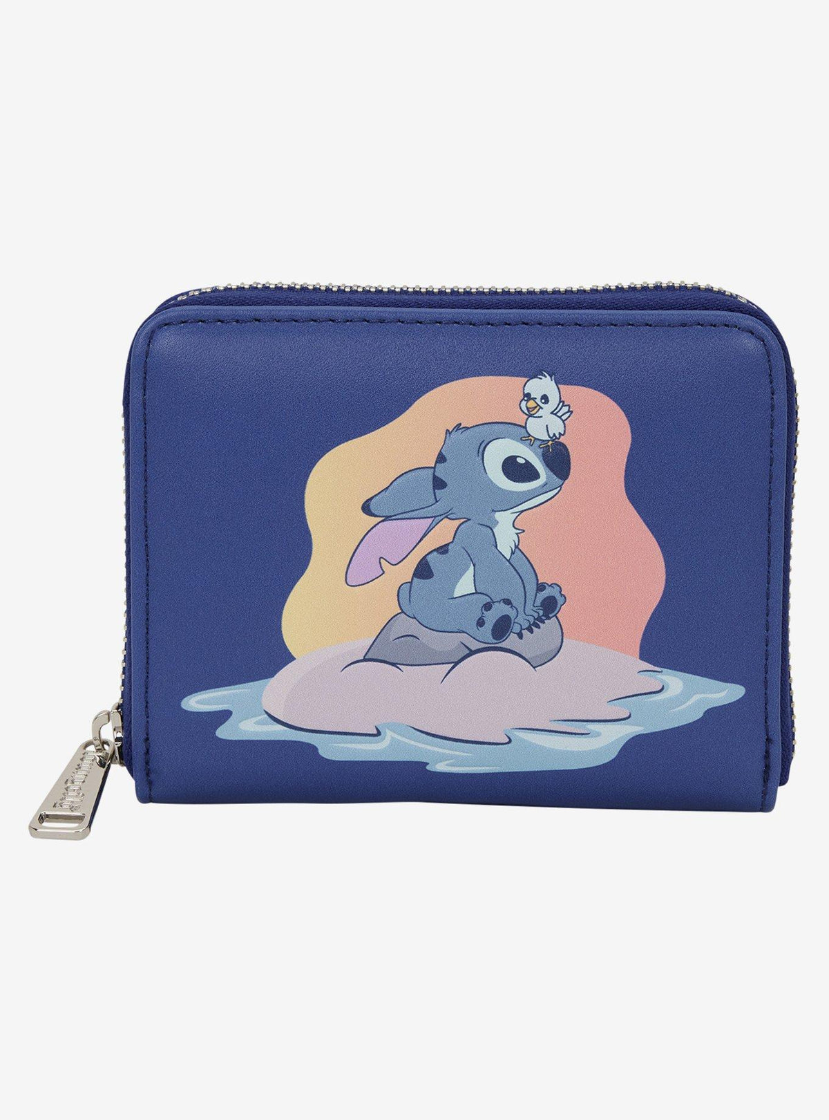 Billetera Disney Lilo & Stitch con Stitch y pajarito