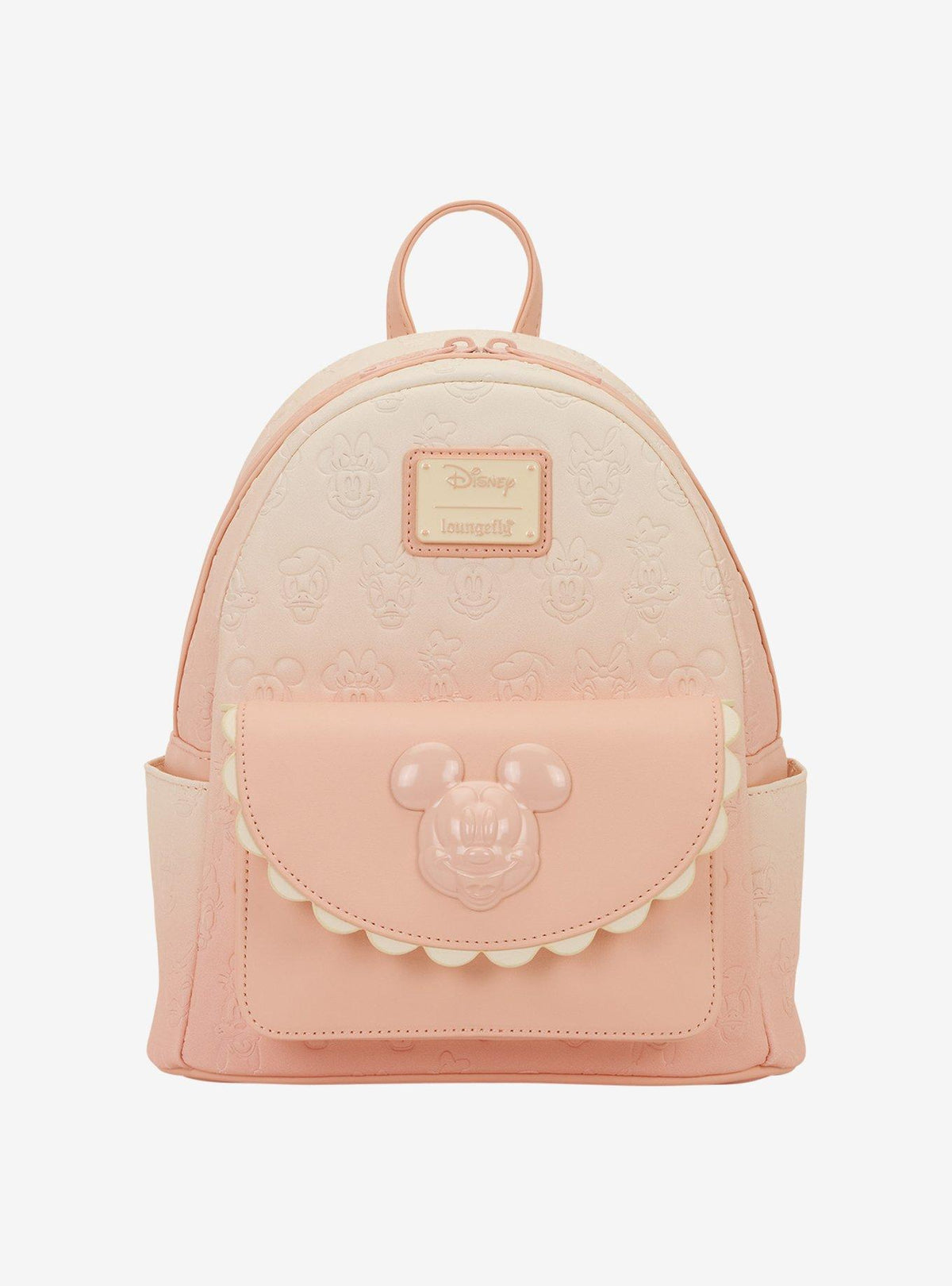 Mochila mini rosada degradada de Mickey Mouse y sus amigos