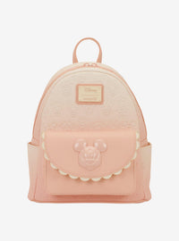 Mochila mini rosada degradada de Mickey Mouse y sus amigos