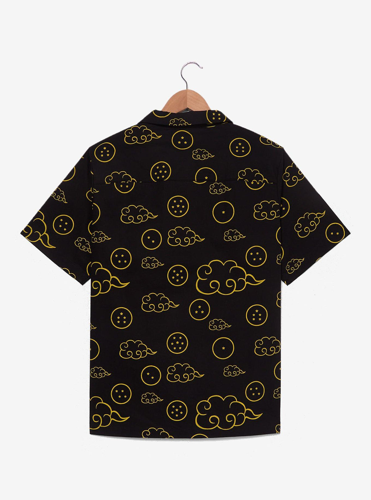 Camisa abotonada tono sobre tono Dragon Ball Z