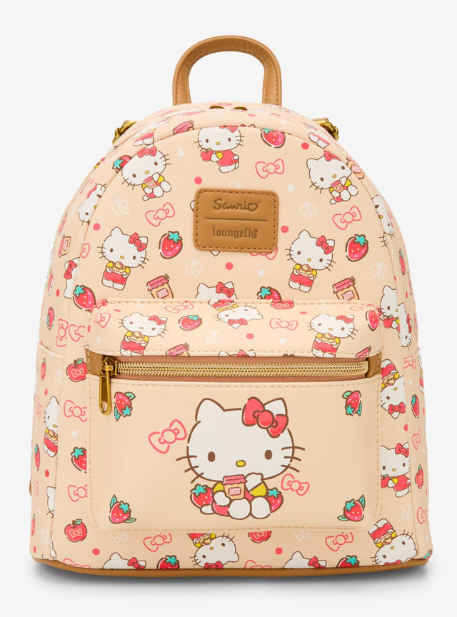 Mini mochila Hello Kitty con diseño de mermelada