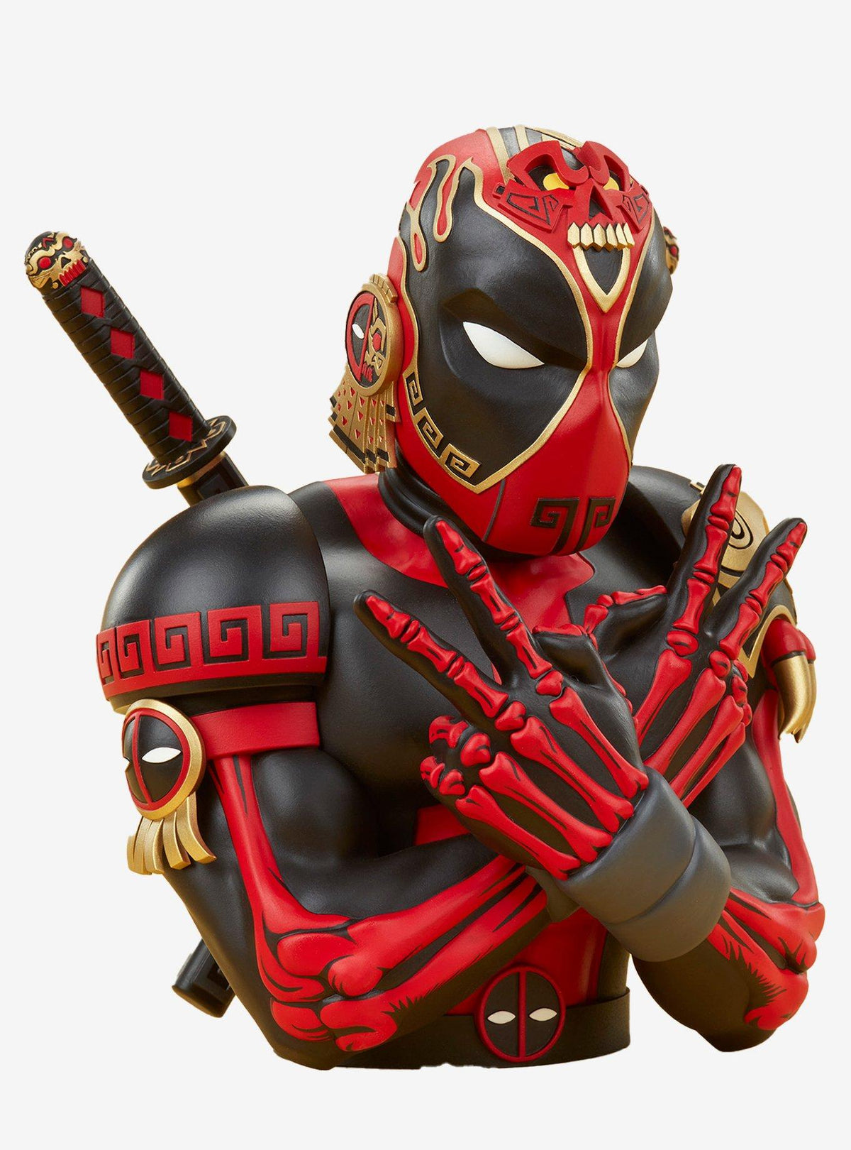 Busto coleccionable de diseño de Deadpool