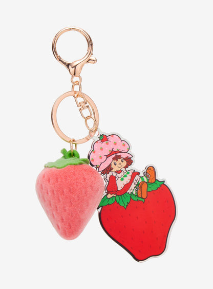 Llavero multicharm de Strawberry Shortcake y frutilla