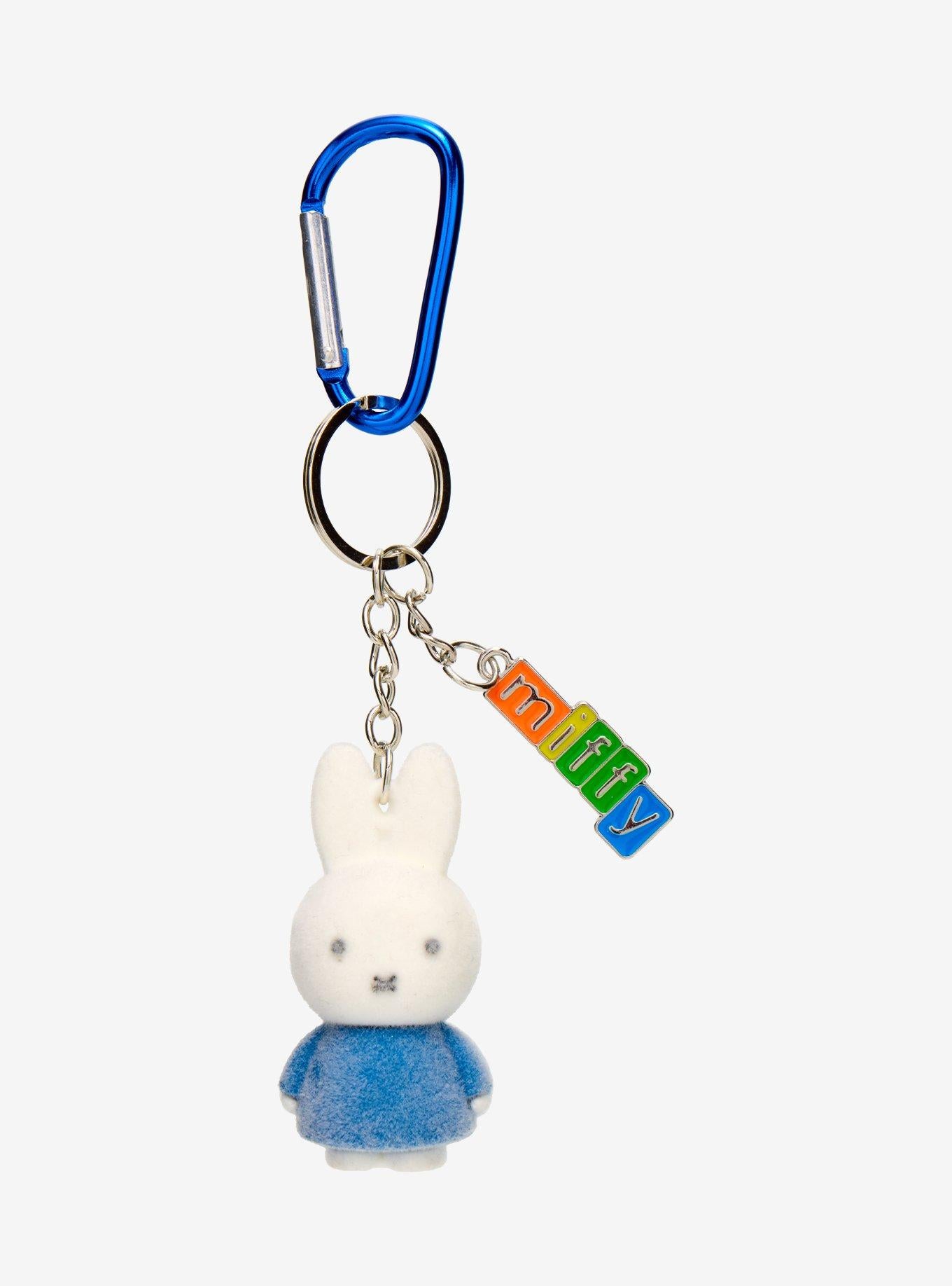 Llavero mosquetón con charms de Miffy
