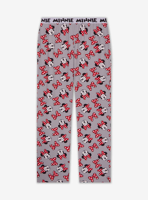 Pantalón de pijama Minnie Mouse con estampado
