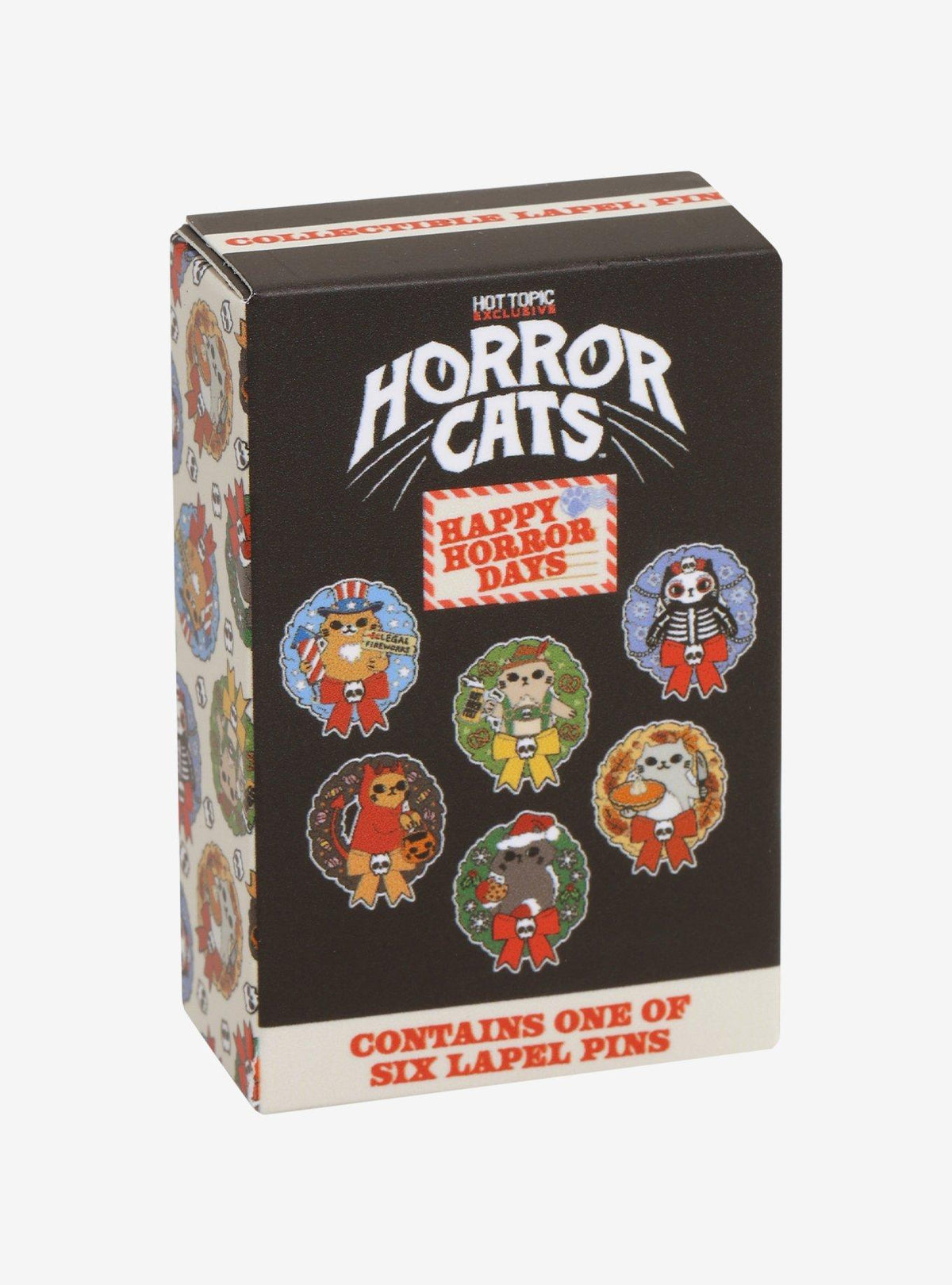 Pin Horror Cats: Happy Horror Days, caja sorpresa