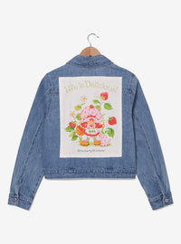 Chaqueta de mezclilla Strawberry Shortcake para mujer