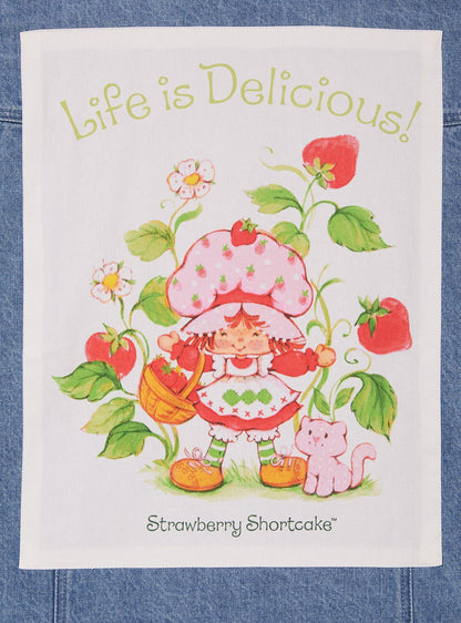 Chaqueta de mezclilla Strawberry Shortcake para mujer