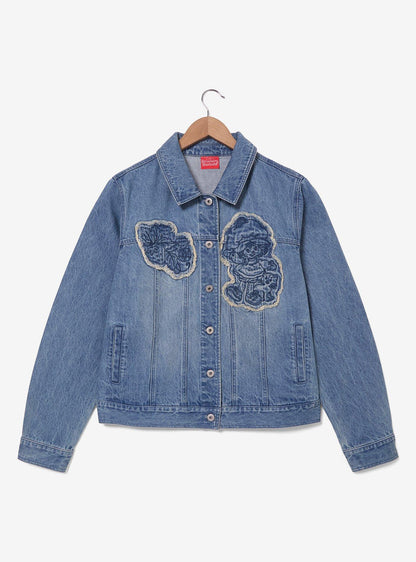 Chaqueta de mezclilla Strawberry Shortcake talla plus