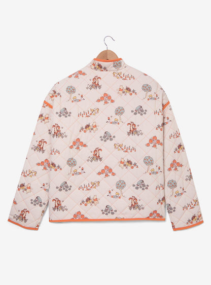 Chaqueta acolchada Winnie the Pooh de talla plus