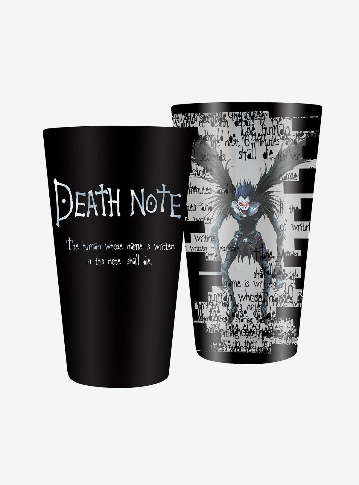 Vaso de vidrio Death Note