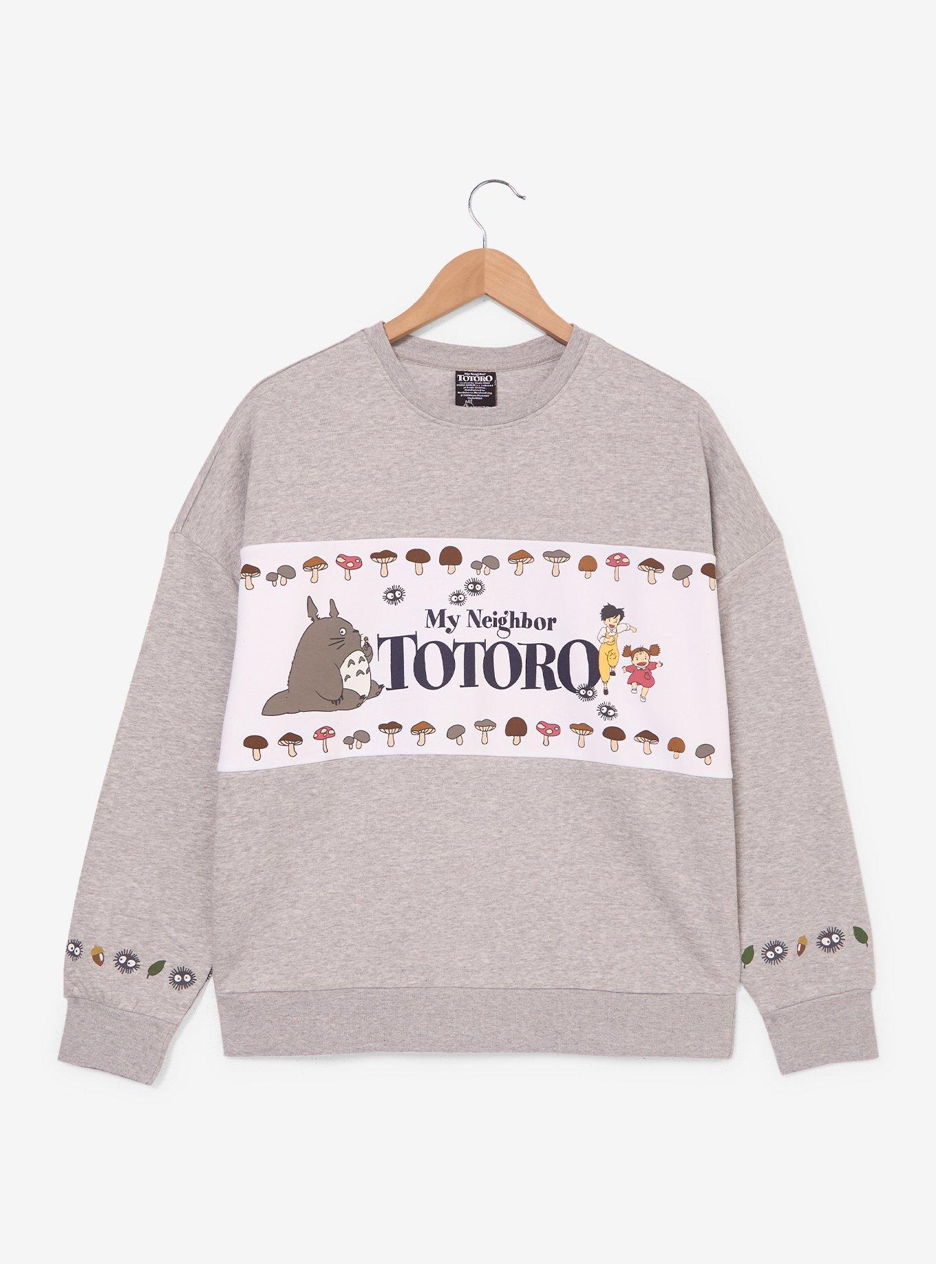 Polerón color block de My Neighbor Totoro para mujer