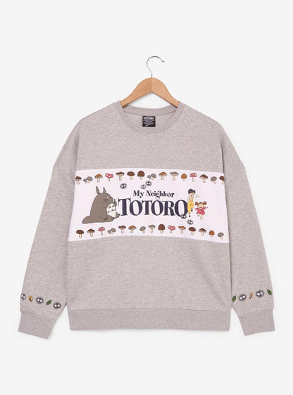 Polerón color block de My Neighbor Totoro para mujer