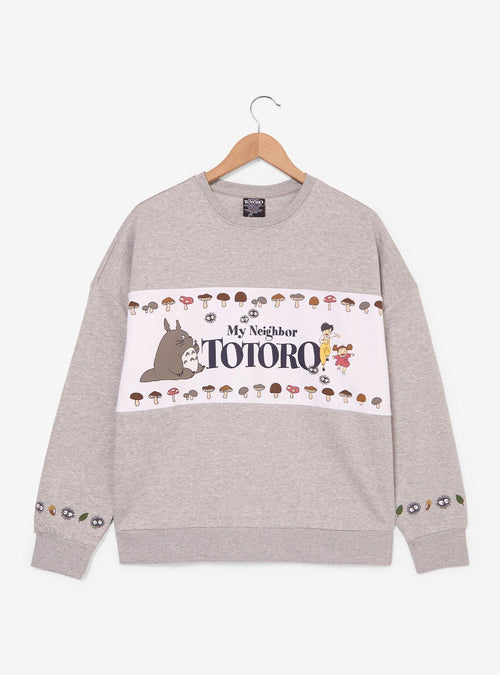Polerón color block de My Neighbor Totoro para mujer