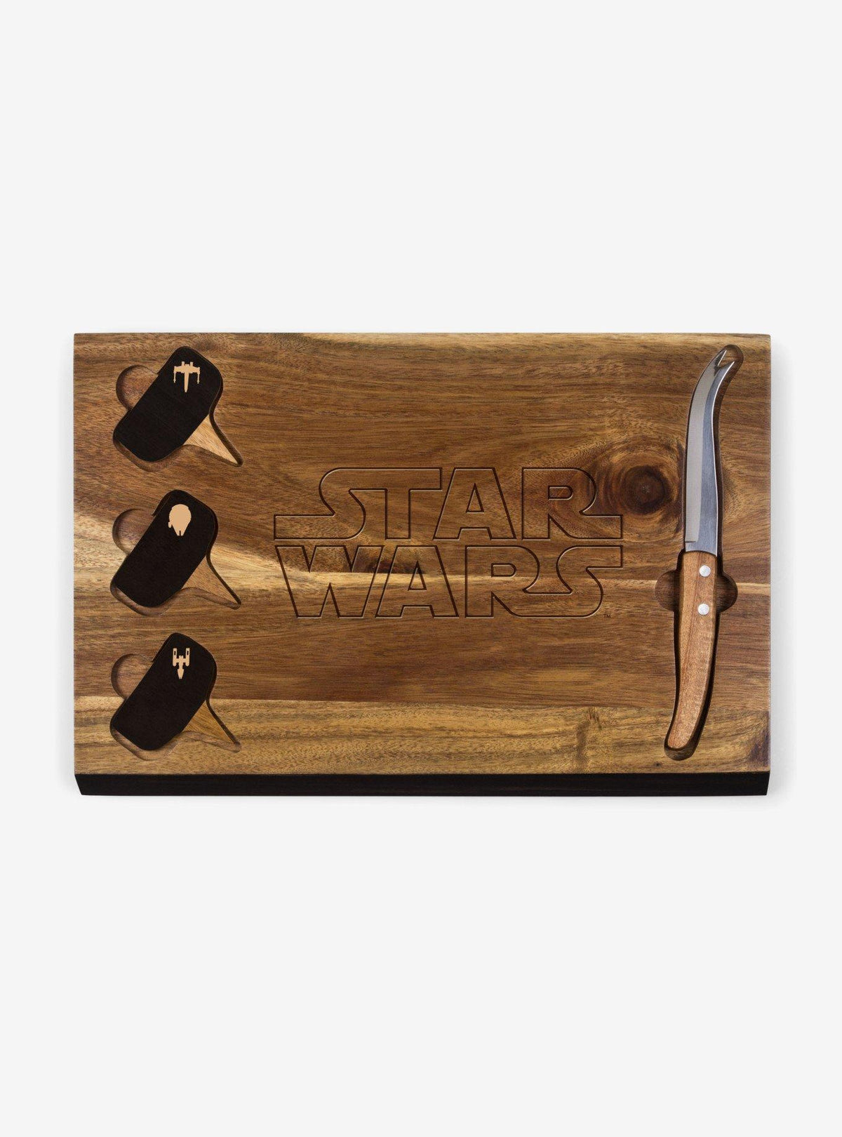 Tabla para quesos Star Wars Delio con cuchillo
