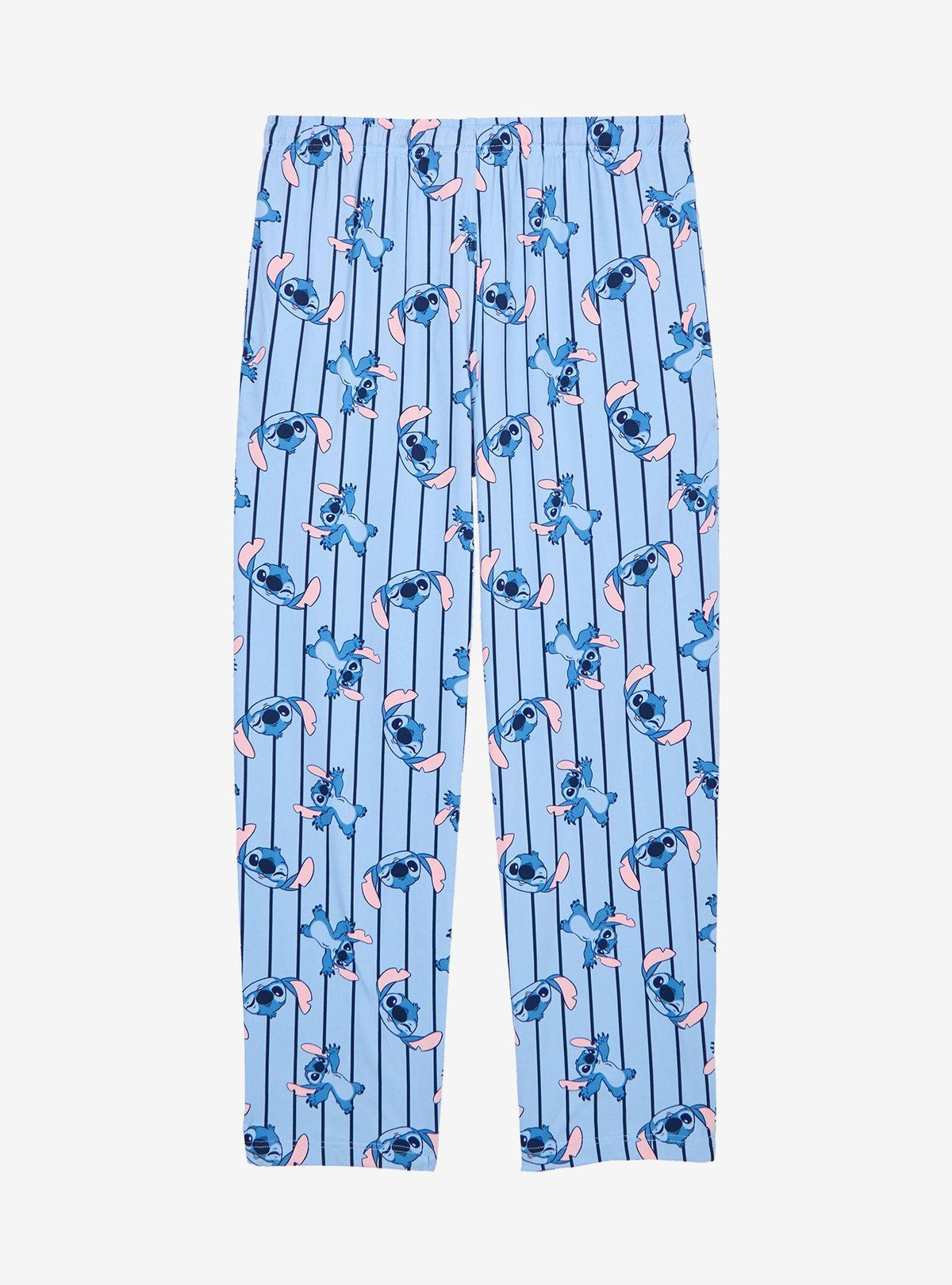 Pantalón de pijama Disney Stitch a rayas, talla grande