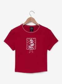Baby tee de Minnie Mouse con corazones