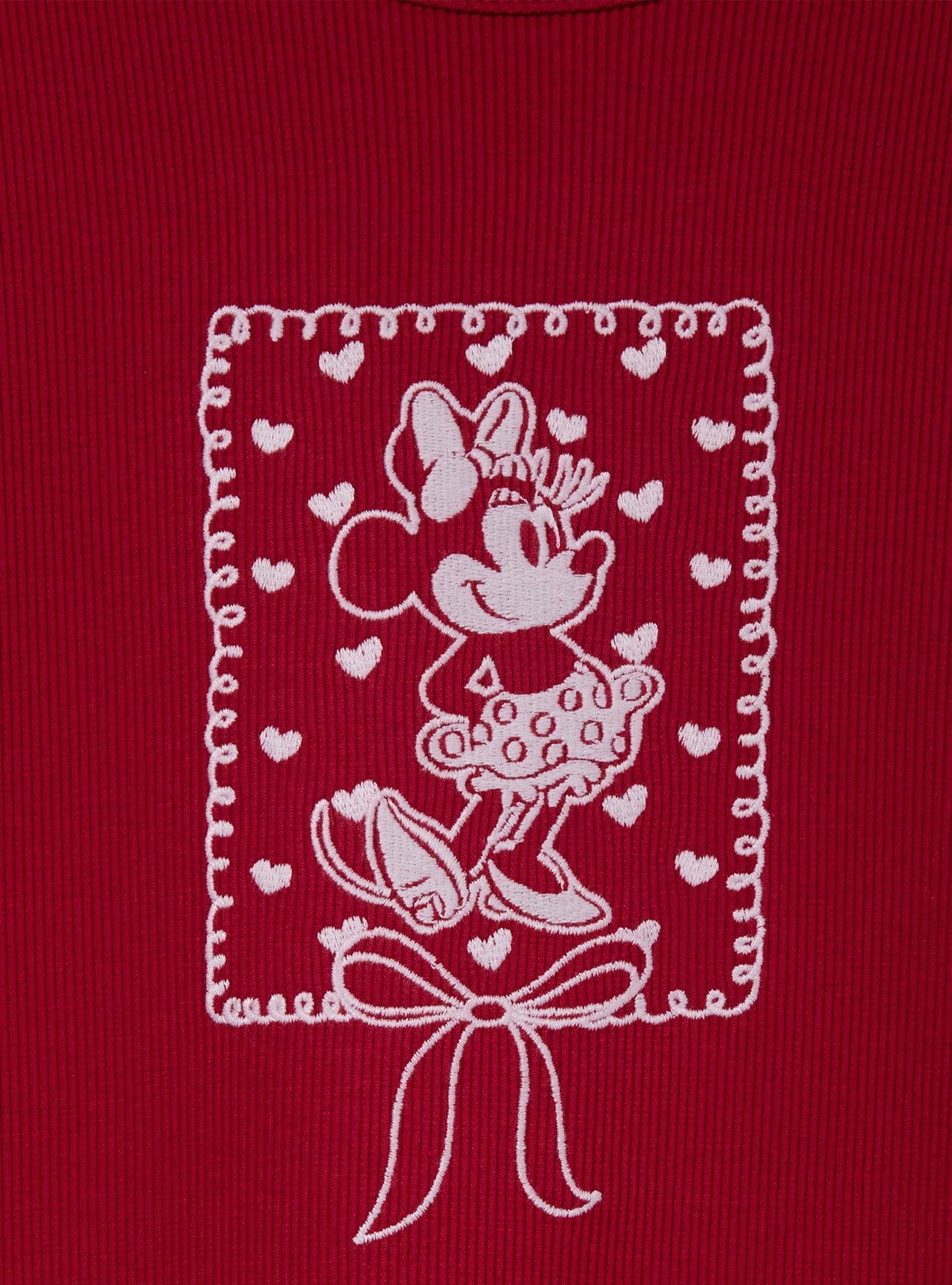 Baby tee de Minnie Mouse con corazones
