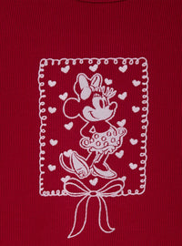 Baby tee de Minnie Mouse con corazones