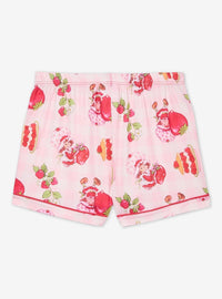 Short de pijama Strawberry Shortcake con cuadros vichy