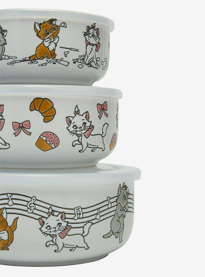 Set de tazones The Aristocats con tapas